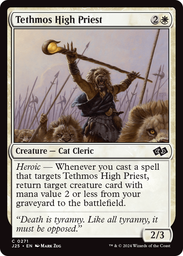 Tethmos High Priest (271) [Foundations Jumpstart] - Deck Out Gaming