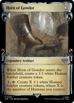 Horn of Gondor (Showcase Scrolls) (691) [The Lord of the Rings: Tales of Middle-earth] - Deck Out Gaming