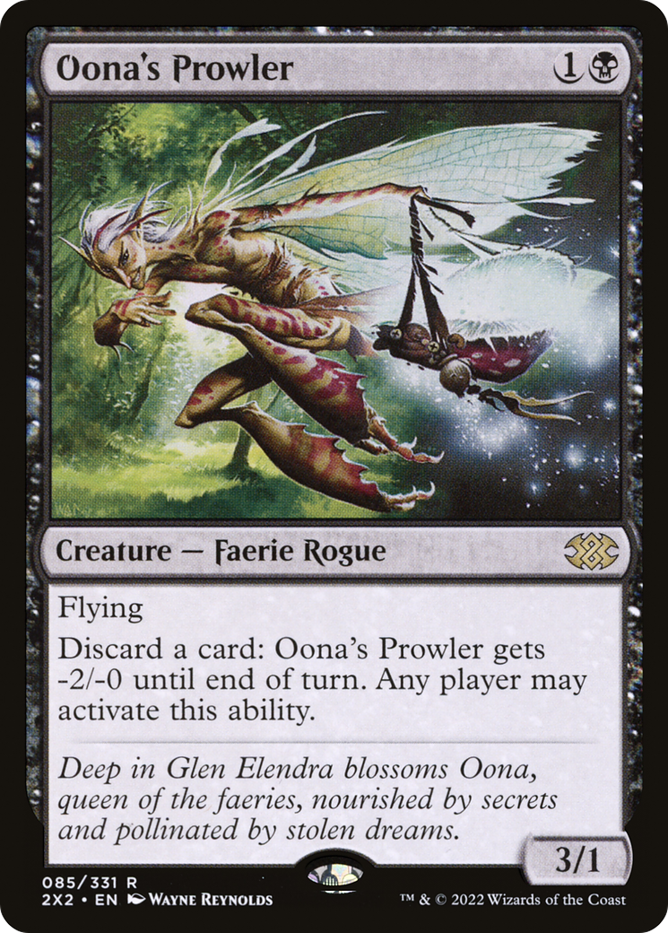 Oona's Prowler (85) [Double Masters 2022] - Deck Out Gaming