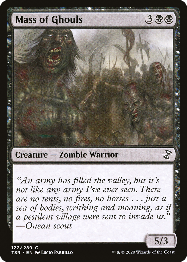 Mass of Ghouls (122) [Time Spiral Remastered] foil - Deck Out Gaming