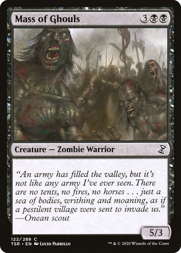 Mass of Ghouls (122) [Time Spiral Remastered] - Deck Out Gaming