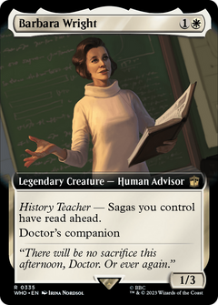 Barbara Wright (Extended Art) (335) [Doctor Who] - Deck Out Gaming