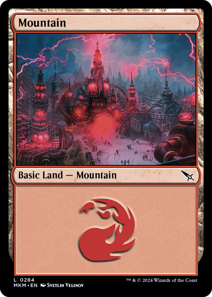 Mountain (0284) (284) [Murders at Karlov Manor] - Deck Out Gaming