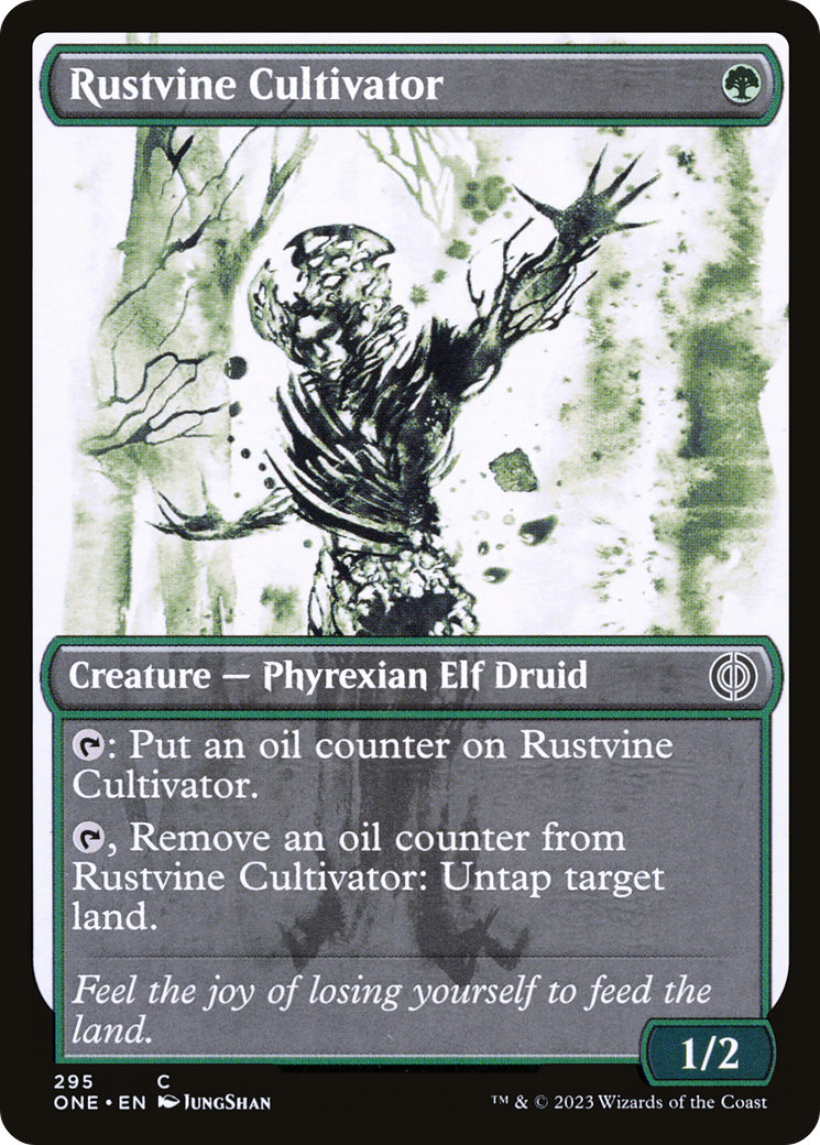 Rustvine Cultivator (Showcase) (295) [Phyrexia: All Will Be One] foil - Deck Out Gaming