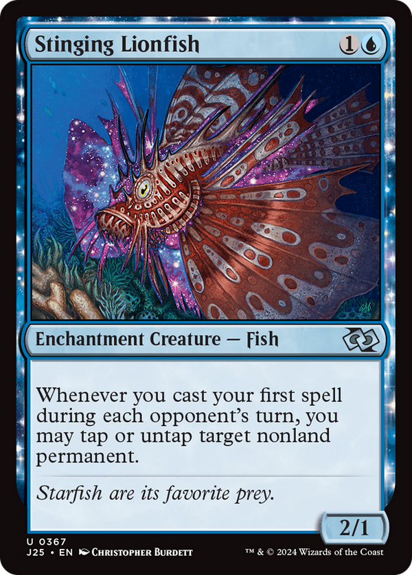 Stinging Lionfish (367) [Foundations Jumpstart] - Deck Out Gaming