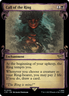 Call of the Ring (Showcase Scrolls) (530) [The Lord of the Rings: Tales of Middle-earth] foil - Deck Out Gaming