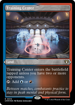 Training Center (619) [Commander Masters] etched - Deck Out Gaming