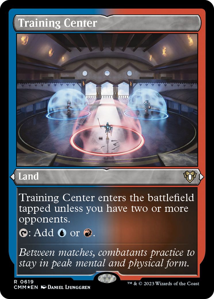 Training Center (619) [Commander Masters] etched - Deck Out Gaming