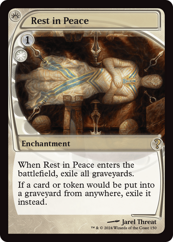 Rest in Peace (Future Sight) (150) [Mystery Booster 2] foil - Deck Out Gaming