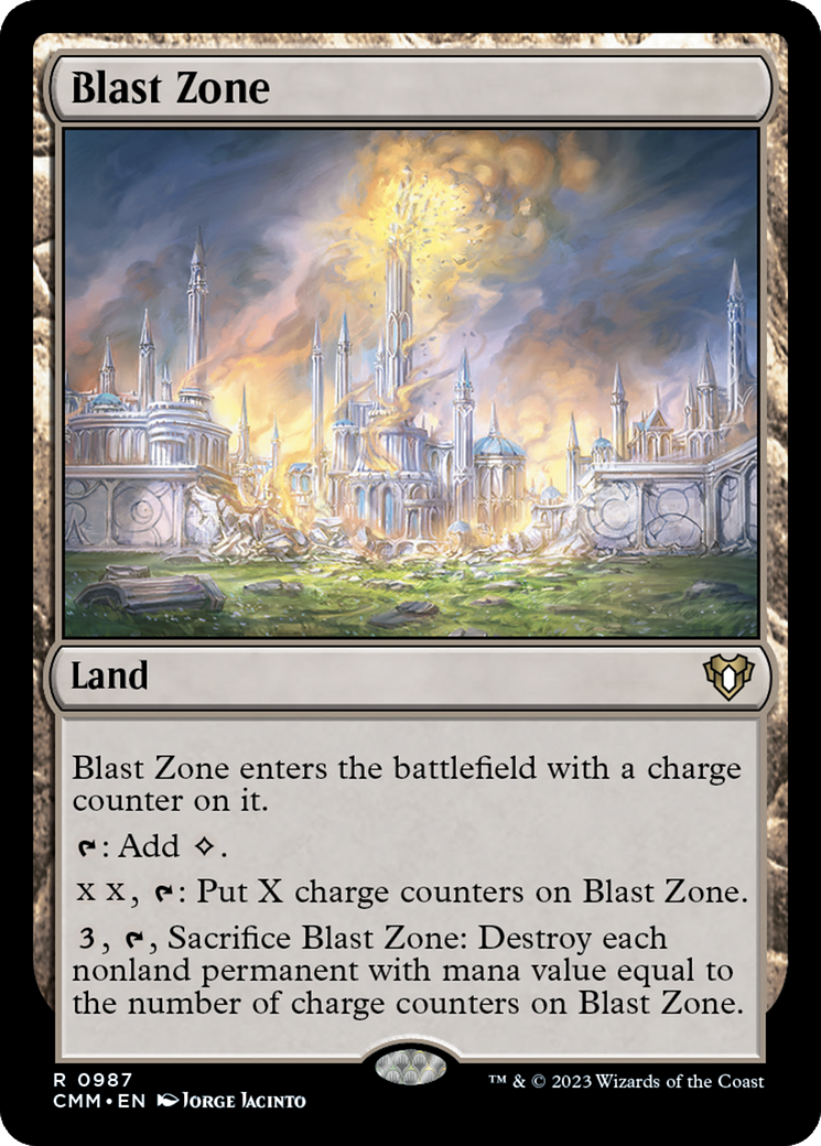 Blast Zone (987) [Commander Masters] - Deck Out Gaming