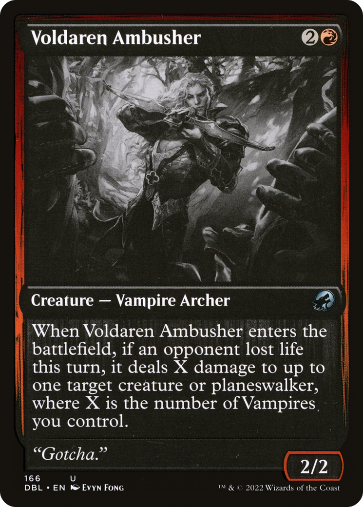 Voldaren Ambusher (166) [Innistrad: Double Feature] - Deck Out Gaming