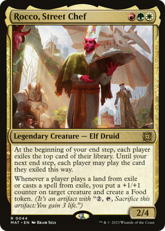 Rocco, Street Chef (44) [March of the Machine: The Aftermath] foil - Deck Out Gaming