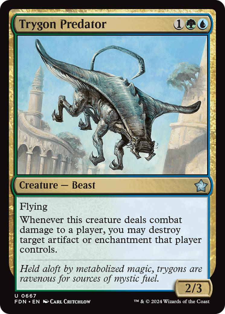 Trygon Predator (667) [Foundations] - Deck Out Gaming