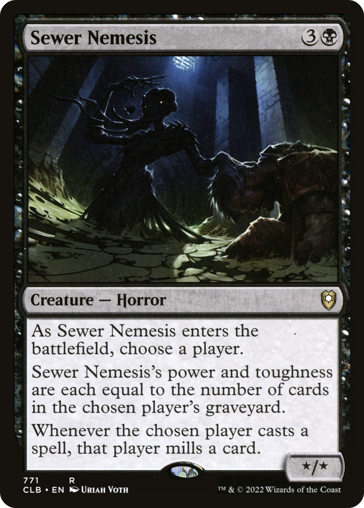 Sewer Nemesis (771) [Commander Legends: Battle for Baldur's Gate] - Deck Out Gaming