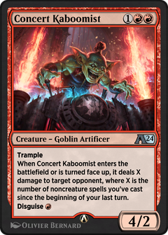 Concert Kaboomist (14) [Alchemy: Murders at Karlov Manor ] - Deck Out Gaming