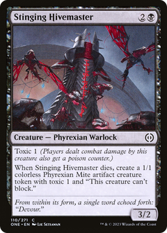 Stinging Hivemaster (110) [Phyrexia: All Will Be One] foil - Deck Out Gaming