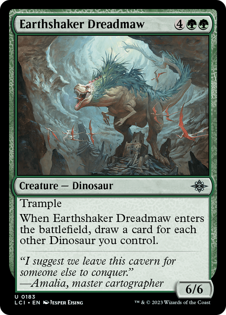 Earthshaker Dreadmaw (183) [The Lost Caverns of Ixalan] foil - Deck Out Gaming