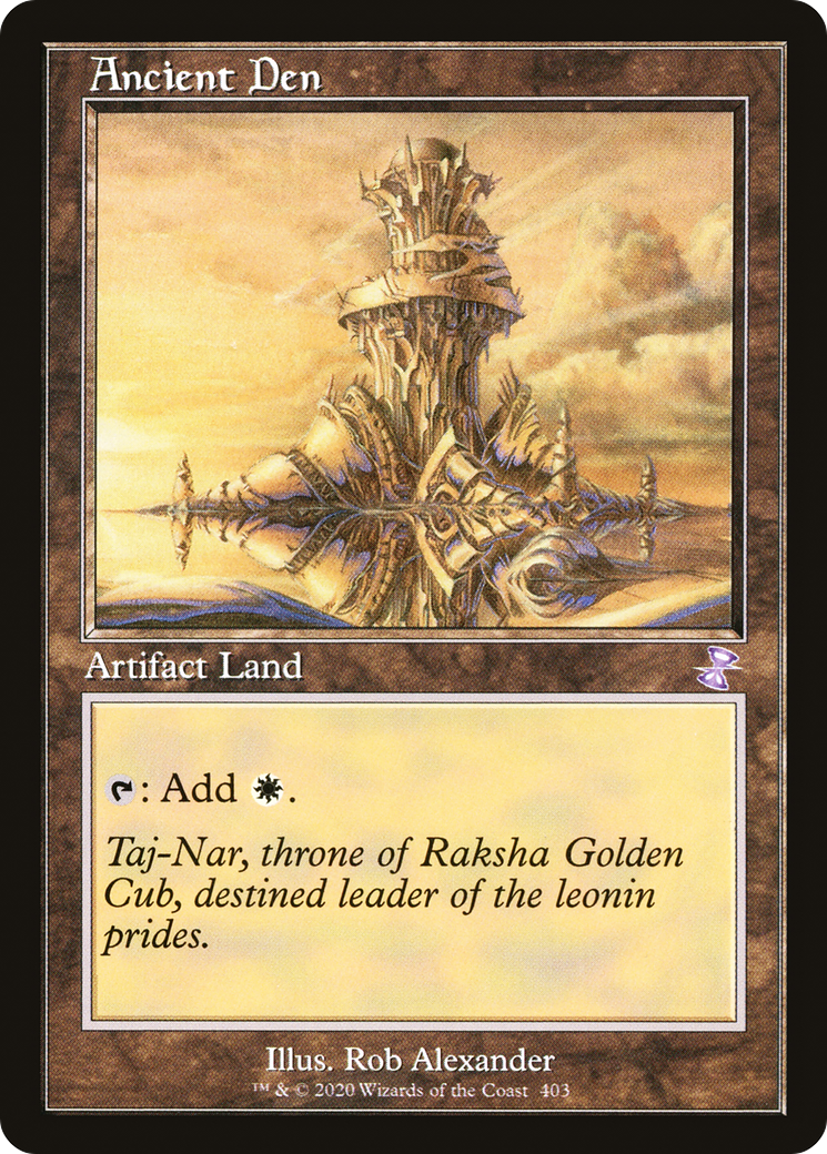 Ancient Den (403) [Time Spiral Remastered] foil - Deck Out Gaming
