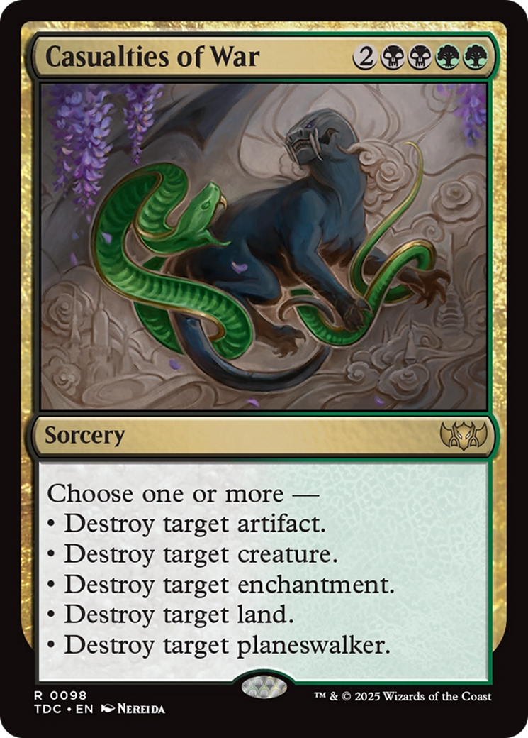 Casualties of War (98) [Commander: Tarkir: Dragonstorm] - Deck Out Gaming