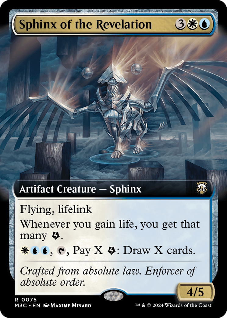 Sphinx of the Revelation (Extended Art) (75) [Modern Horizons 3 Commander] - Deck Out Gaming