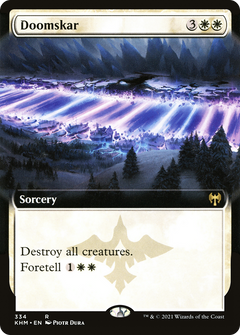 Doomskar (Extended Art) (334) [Kaldheim] foil - Deck Out Gaming