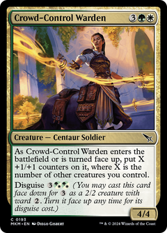 Crowd-Control Warden (193) [Murders at Karlov Manor] - Deck Out Gaming
