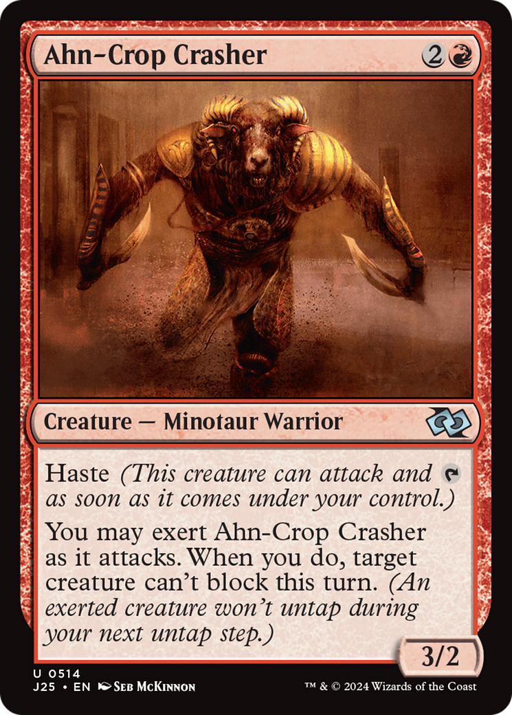 Ahn-Crop Crasher (514) [Foundations Jumpstart] - Deck Out Gaming