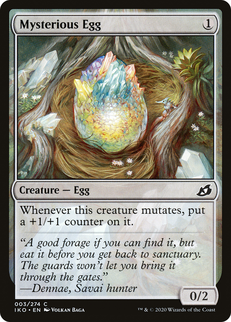 Mysterious Egg (3) [Ikoria: Lair of Behemoths] - Deck Out Gaming