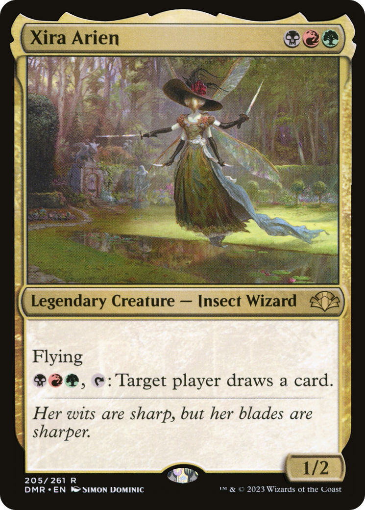 Xira Arien (205) [Dominaria Remastered] foil - Deck Out Gaming