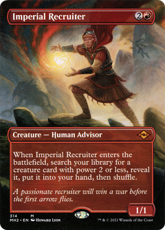 Imperial Recruiter (Borderless) (314) [Modern Horizons 2] - Deck Out Gaming