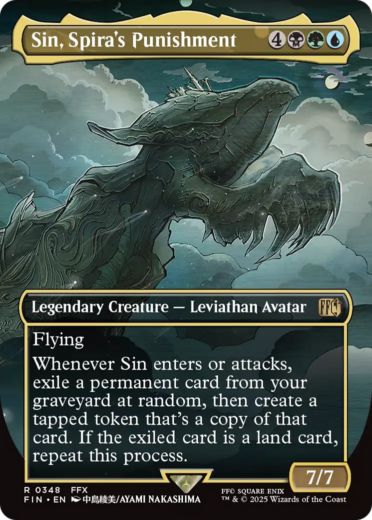 Sin, Spira's Punishment (348) [FINAL FANTASY] foil - Deck Out Gaming