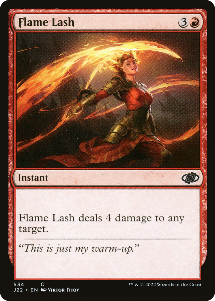 Flame Lash (534) [Jumpstart 2022] - Deck Out Gaming
