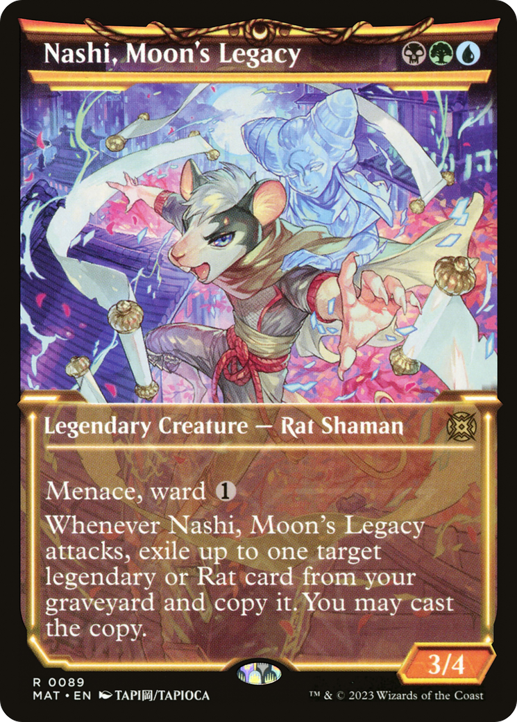Nashi, Moon's Legacy (Showcase) (89) [March of the Machine: The Aftermath] foil - Deck Out Gaming