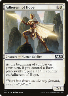 Adherent of Hope (321) [Core Set 2021] - Deck Out Gaming