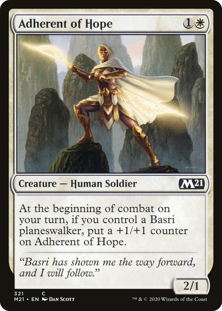 Adherent of Hope (321) [Core Set 2021] - Deck Out Gaming