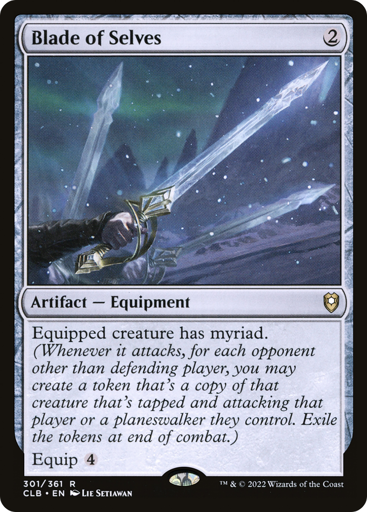 Blade of Selves (301) [Commander Legends: Battle for Baldur's Gate] foil - Deck Out Gaming