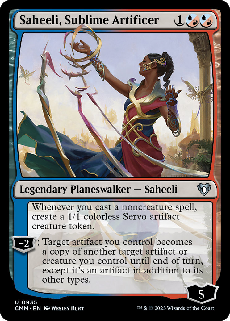 Saheeli, Sublime Artificer (935) [Commander Masters] - Deck Out Gaming