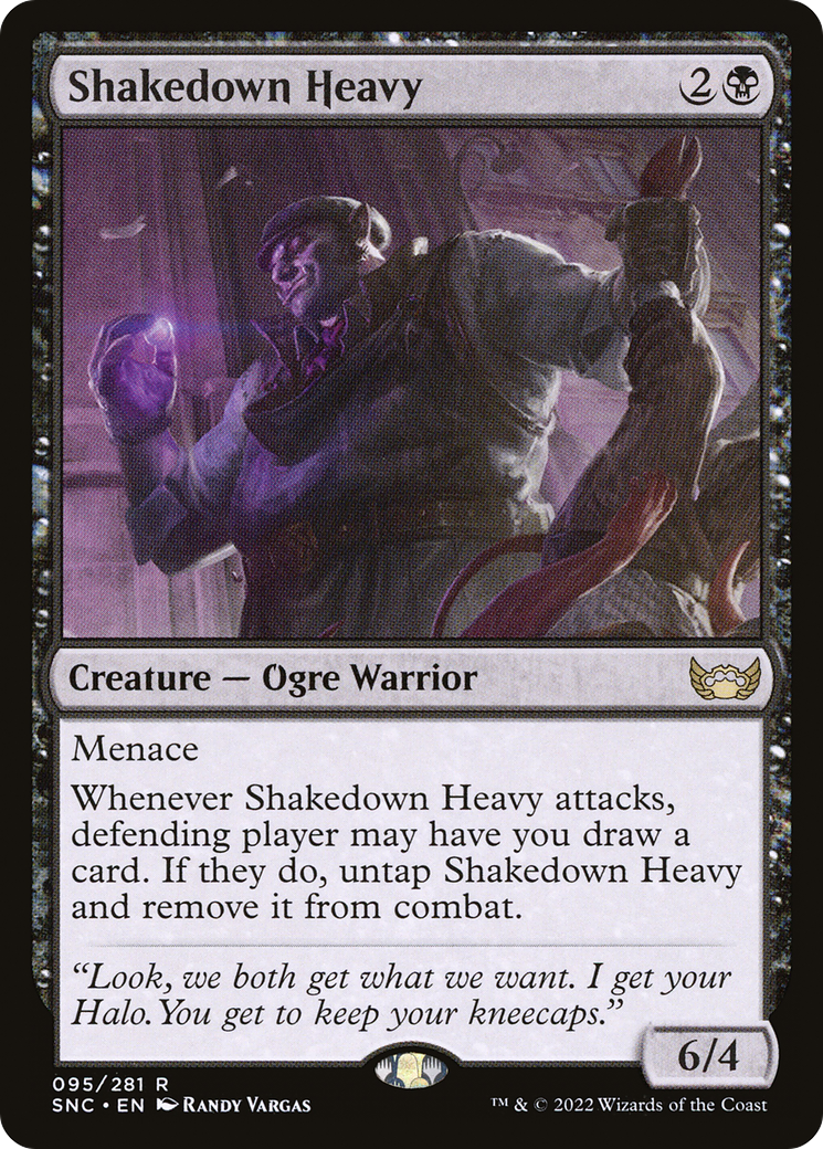 Shakedown Heavy (95) [Streets of New Capenna] foil - Deck Out Gaming