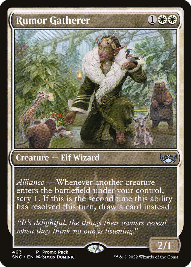 Rumor Gatherer (463) [Streets of New Capenna] - Deck Out Gaming