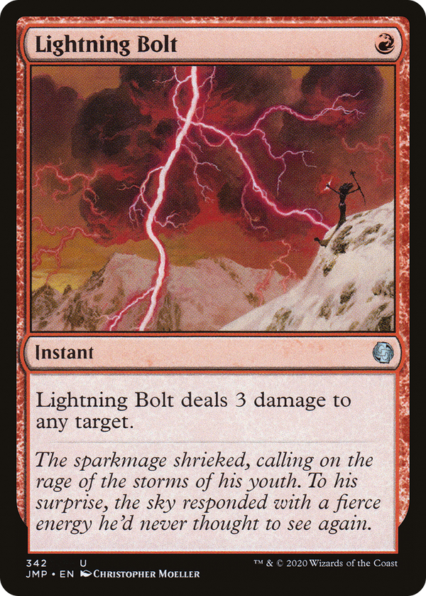 Lightning Bolt (342) [Jumpstart] - Deck Out Gaming