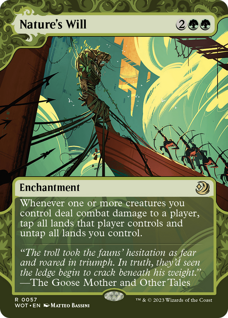Nature's Will (57) [Wilds of Eldraine: Enchanting Tales] - Deck Out Gaming