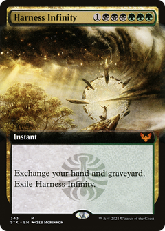 Harness Infinity (Extended Art) (343) [Strixhaven: School of Mages] foil - Deck Out Gaming