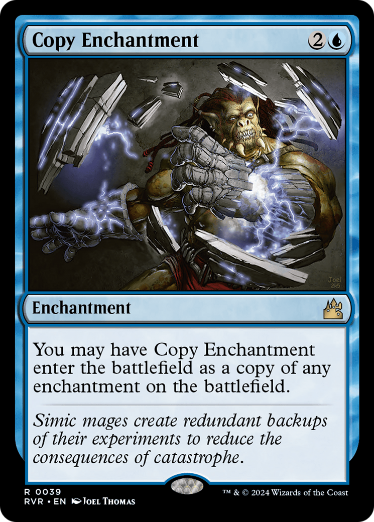 Copy Enchantment (39) [Ravnica Remastered] foil - Deck Out Gaming