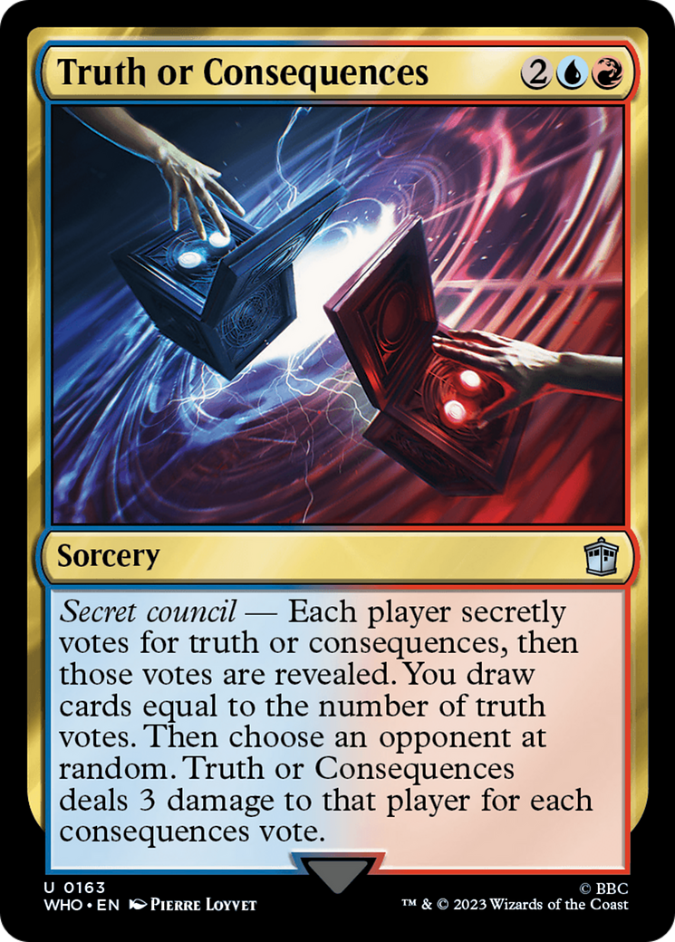 Truth or Consequences (163) [Doctor Who] foil - Deck Out Gaming