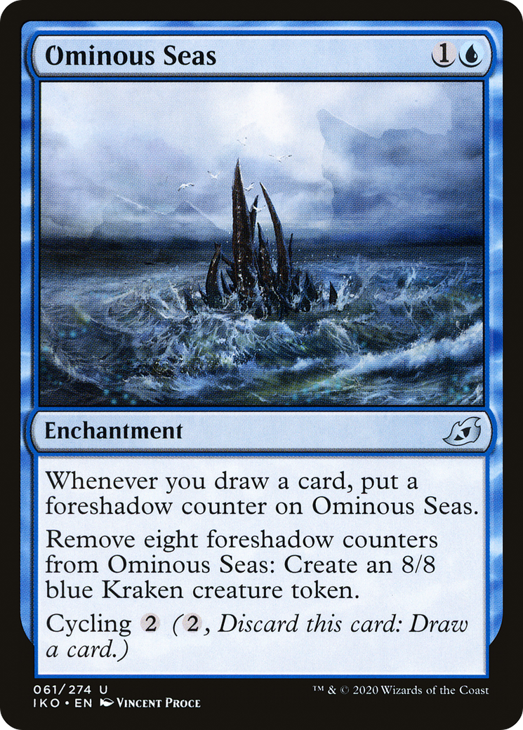 Ominous Seas (61) [Ikoria: Lair of Behemoths] foil - Deck Out Gaming