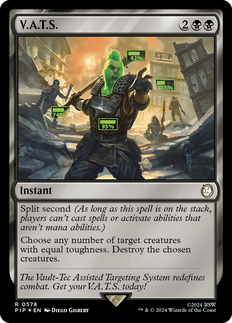 V.A.T.S. (Surge Foil) (578) [Fallout] foil - Deck Out Gaming