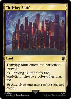 Thriving Bluff (324) [Doctor Who] - Deck Out Gaming