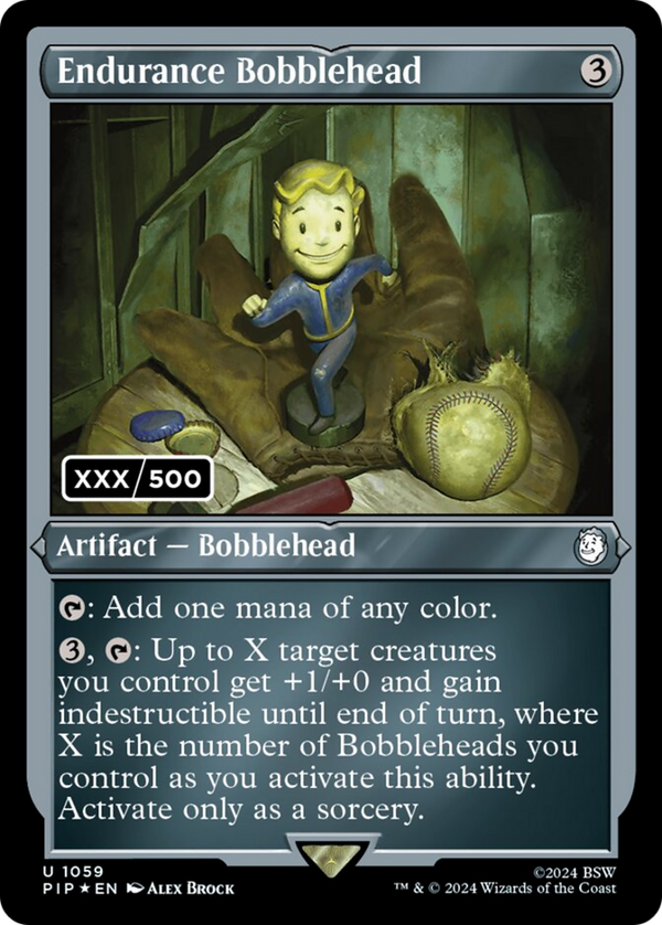 Endurance Bobblehead (Serial Numbered) (1059) [Fallout] foil - Deck Out Gaming