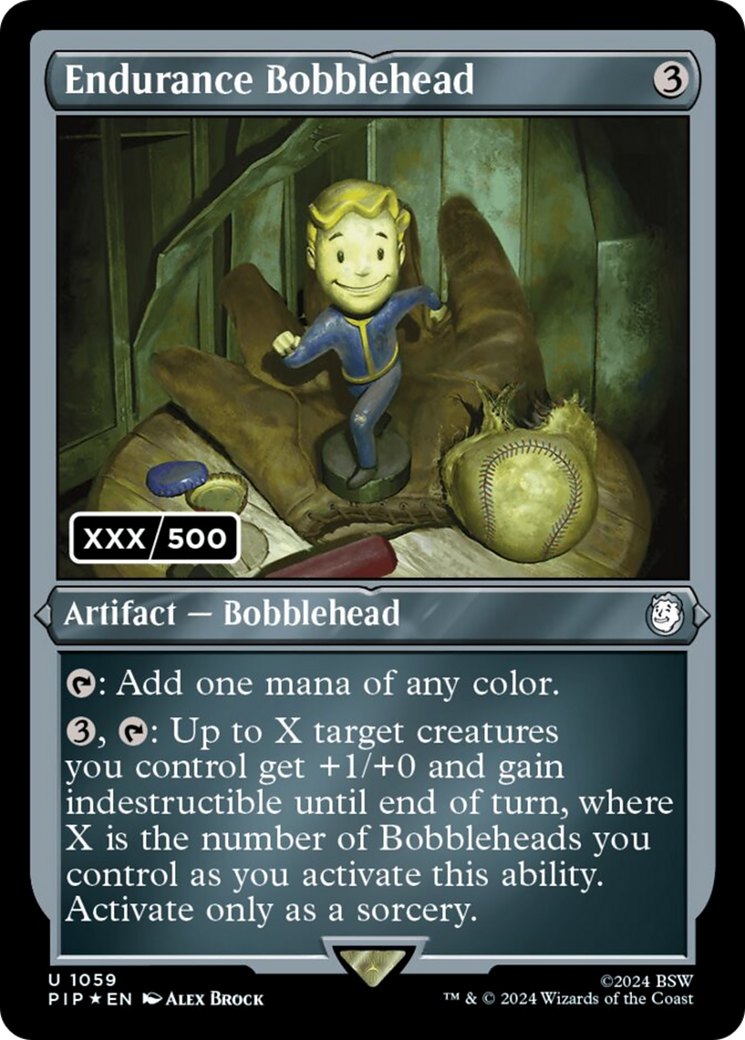 Endurance Bobblehead (Serial Numbered) (1059) [Fallout] foil - Deck Out Gaming