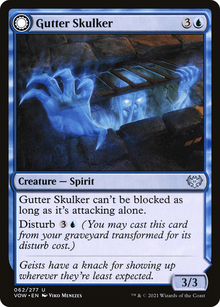 Gutter Skulker (62) [Innistrad: Crimson Vow] - Deck Out Gaming
